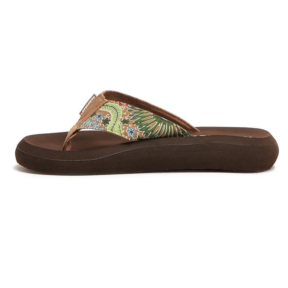 Rocket Dog Women's Natural Spotlight Garden Flip Flop Sandals Size 10 - Picture 2 of 13